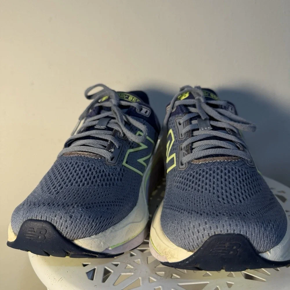 New Balance Fresh Foam X 860 Running Shoes Womens 9.5 D Blue Navy Stability